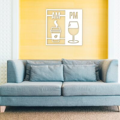 coffee and wine wall art