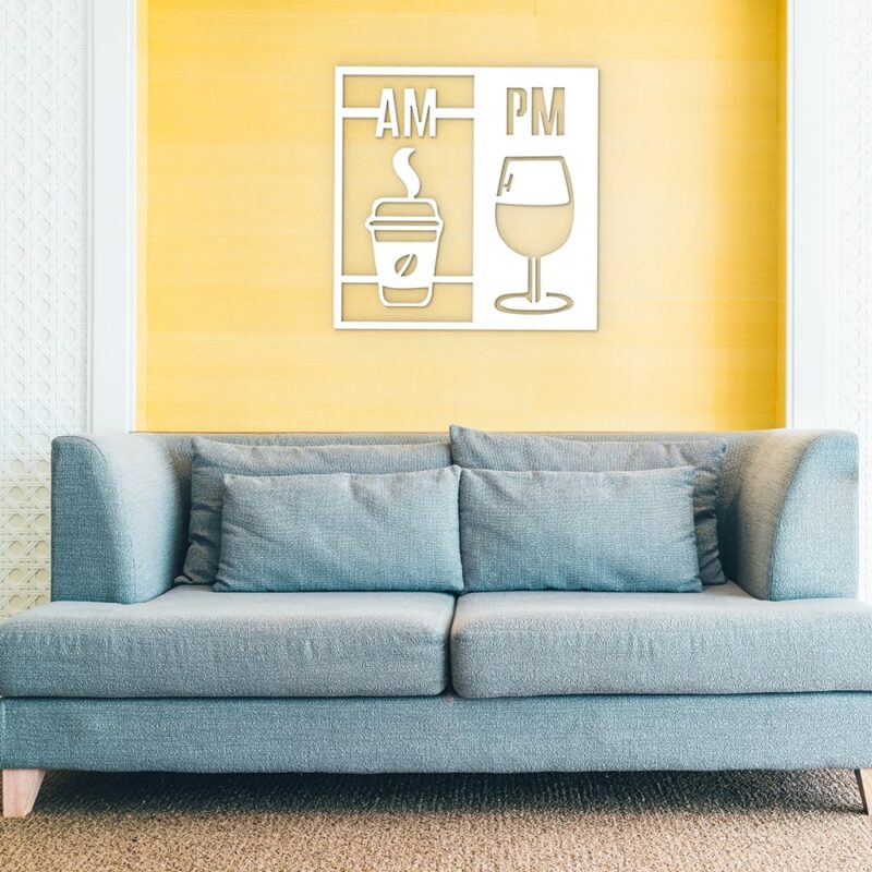 coffee and wine wall art