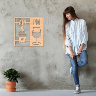 coffee and wine wall art