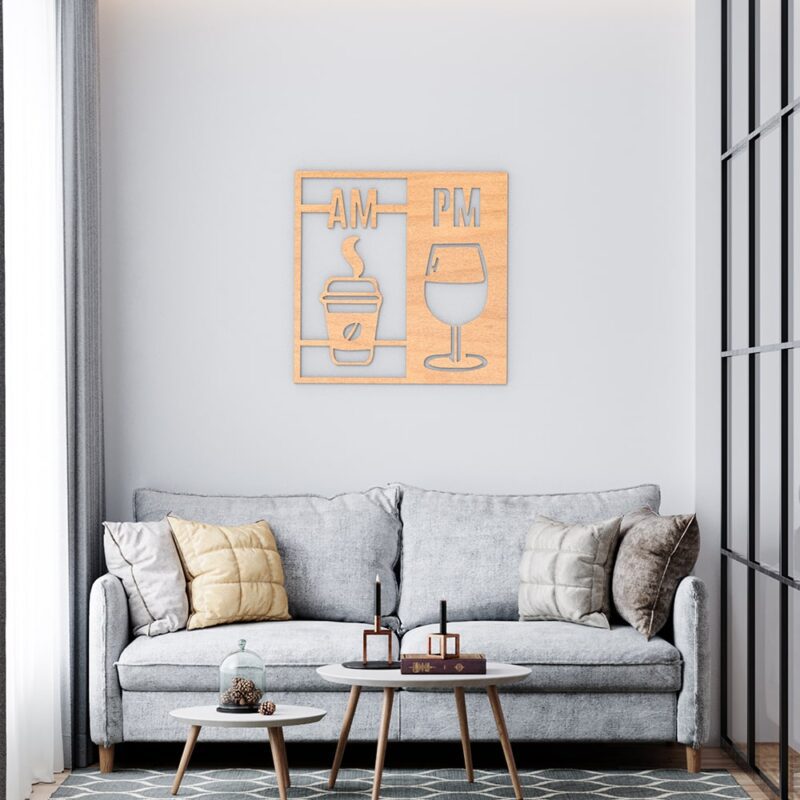 coffee and wine wall art
