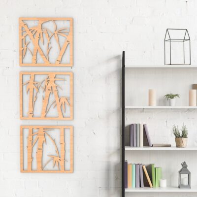 bamboo wall art