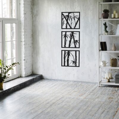 bamboo wall art