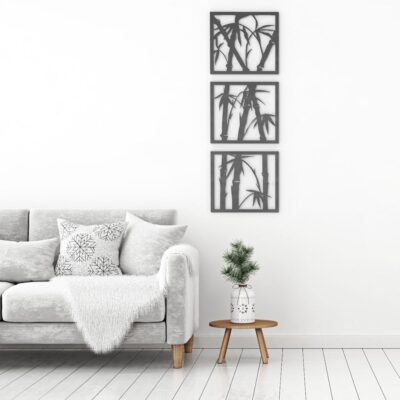 bamboo wall art