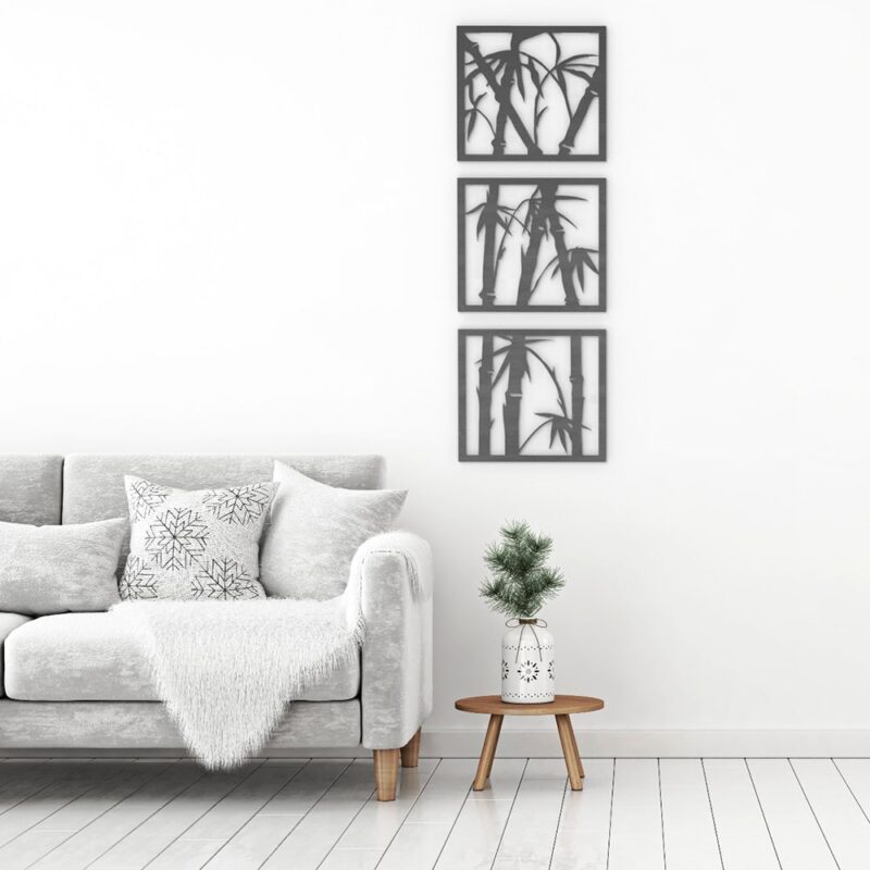 bamboo wall art