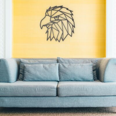 Eagle Geometric Wood Wall Art