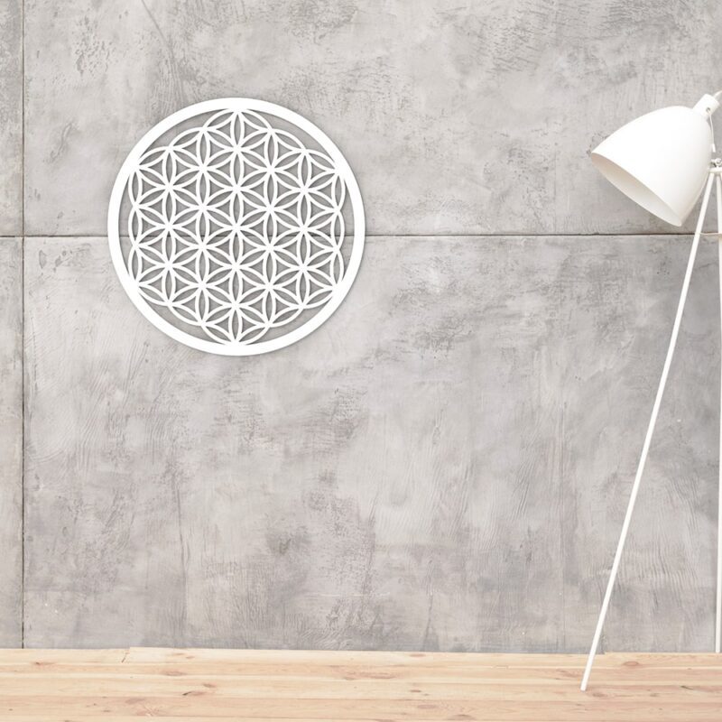 Flower Of Life Wood Wall Art