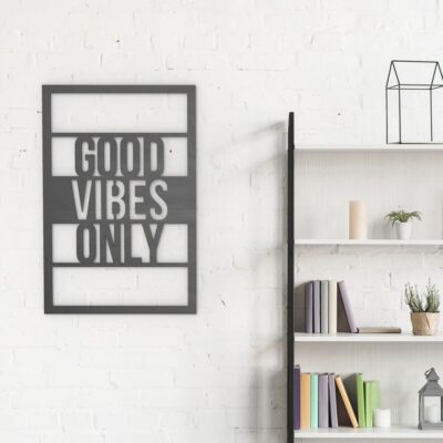 Good Vibes Only Wood Wall Art