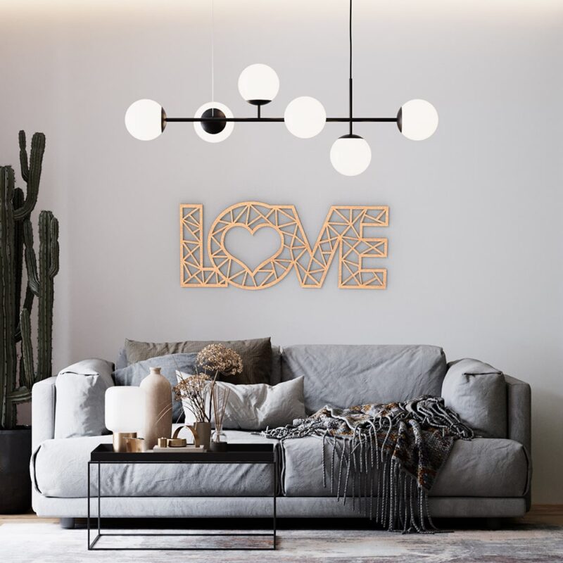 Love Wood Wall Art