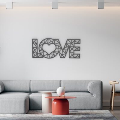 Love Wood Wall Art