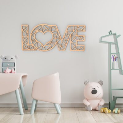 Love Wood Wall Art