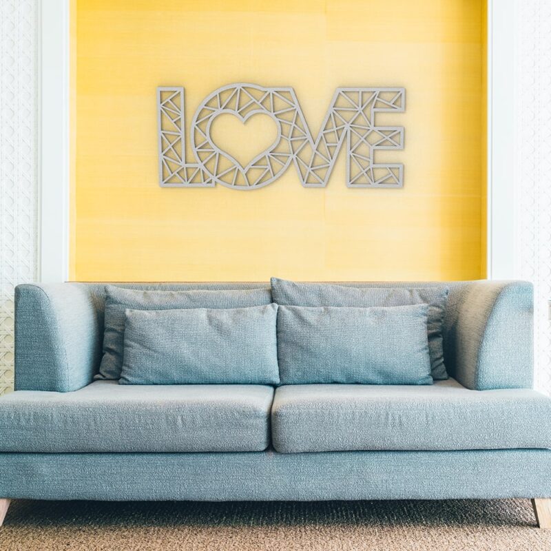 Love Wood Wall Art