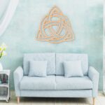 Triquetra Wood Wall Art