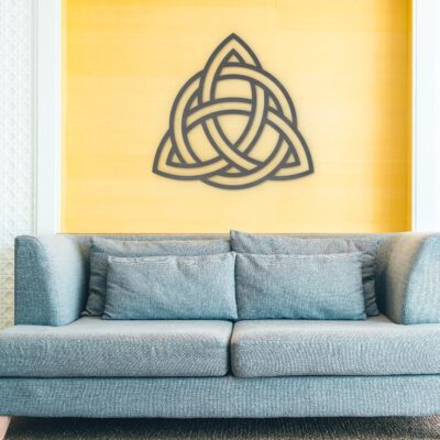 Triquetra Wood Wall Art