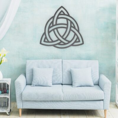 Triquetra Wood Wall Art