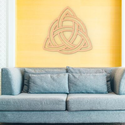 Triquetra Wood Wall Art