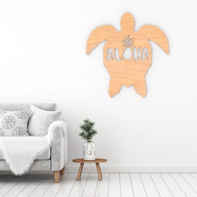 Turtle Wood Wall Art