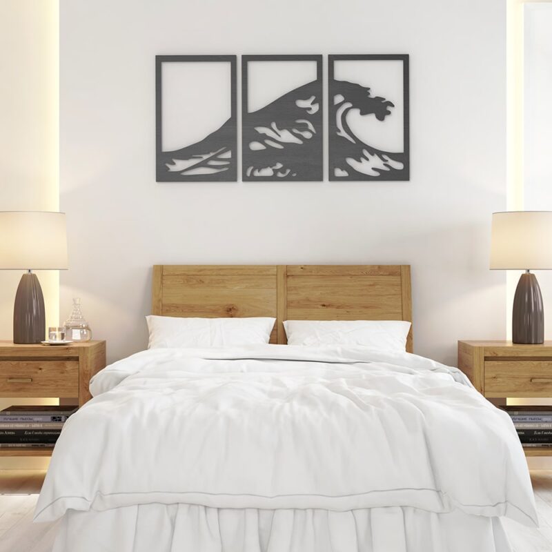 Waves Wood Wall Art