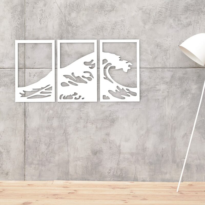 Waves Wood Wall Art