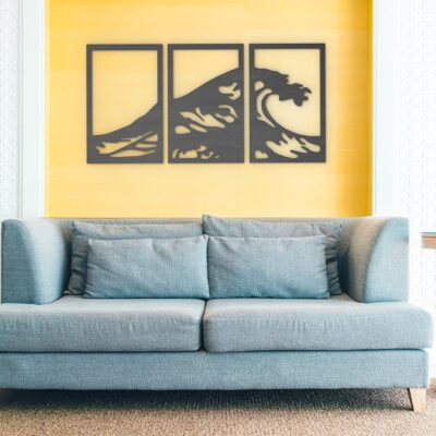 Waves Wood Wall Art