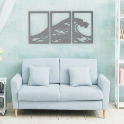 Waves Wood Wall Art